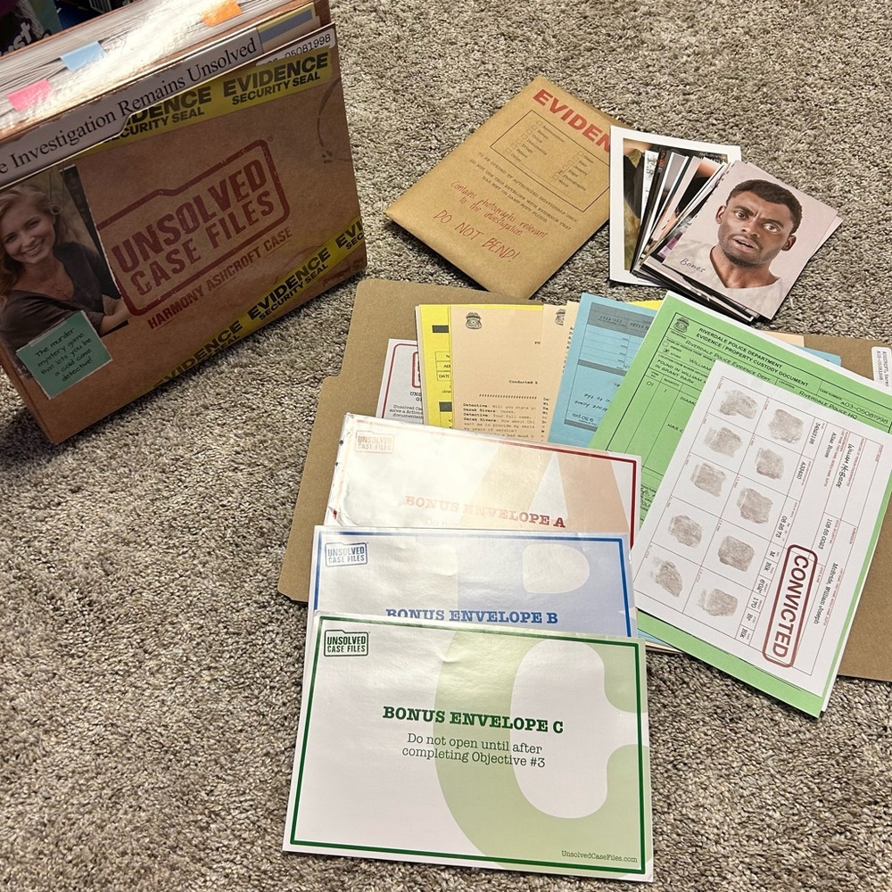 Unsolved Case Files Game - Picture 3 of 3